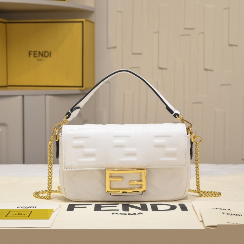 F**di top handle bags
